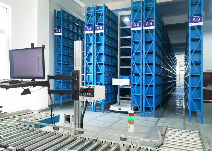 料箱機(jī)器人立體倉庫項(xiàng)目案例
